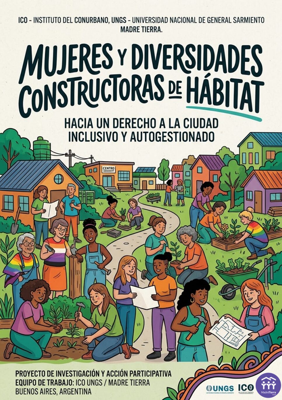 Mujeres y diversidades constructoras de hábitat