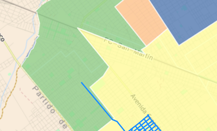 Mapa de José C. Paz