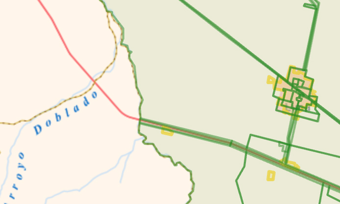 Mapa de Zárate